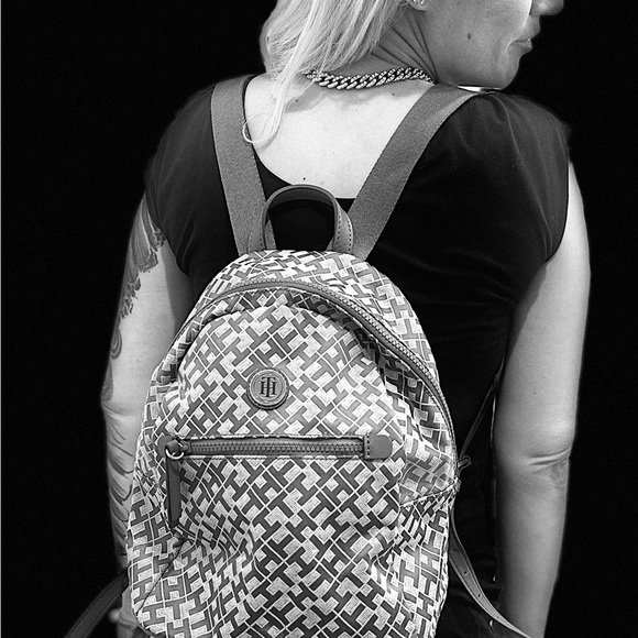 Tommy Hilfiger Logo Print Small Backpack 🎒 - Picture 12 of 16